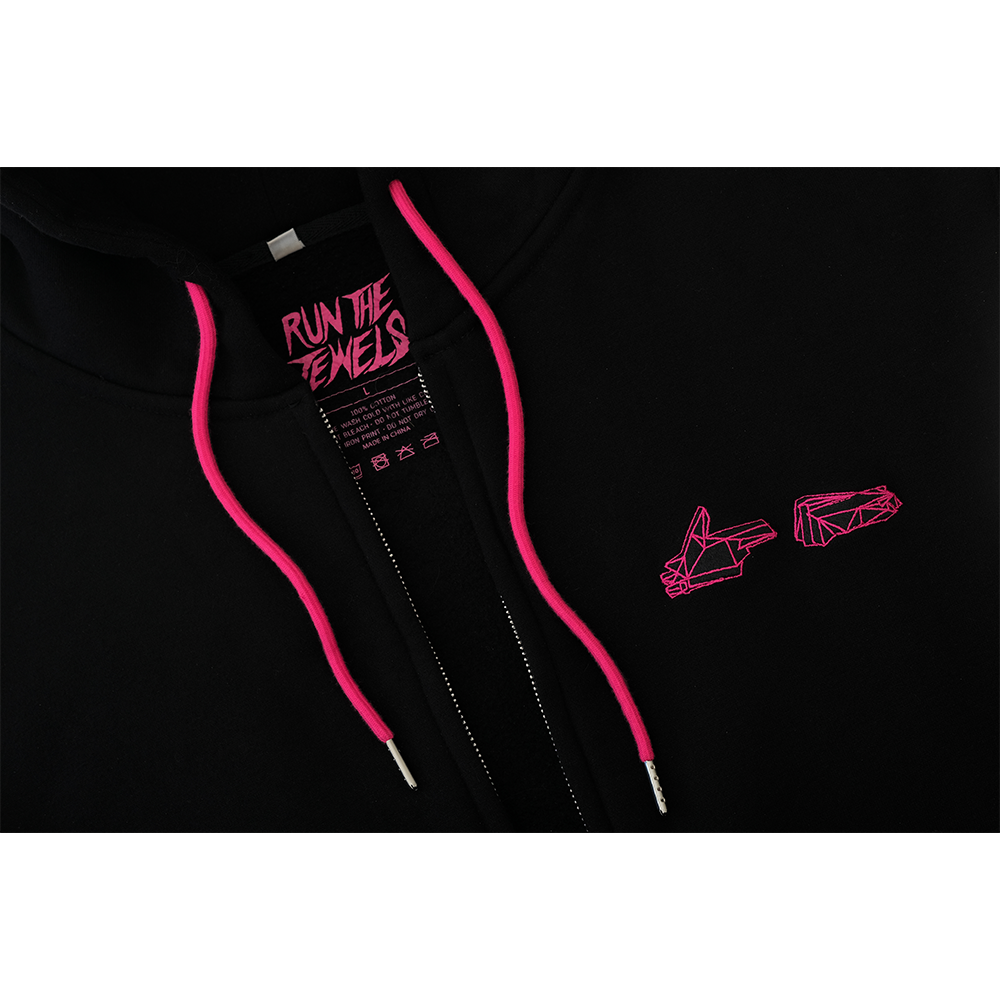 RUN THE WORLD HOODIE - ZIP UP