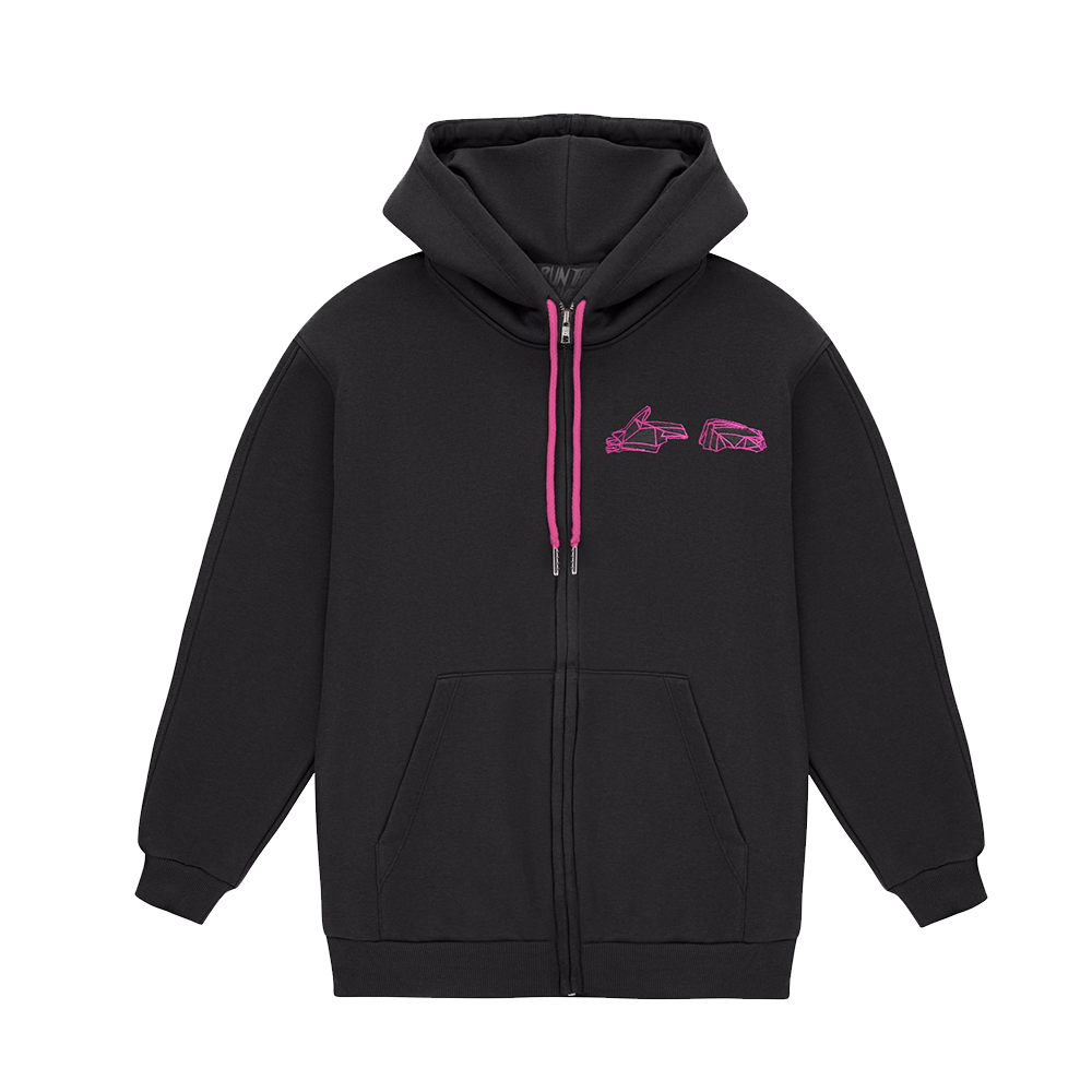 RUN THE WORLD HOODIE - ZIP UP