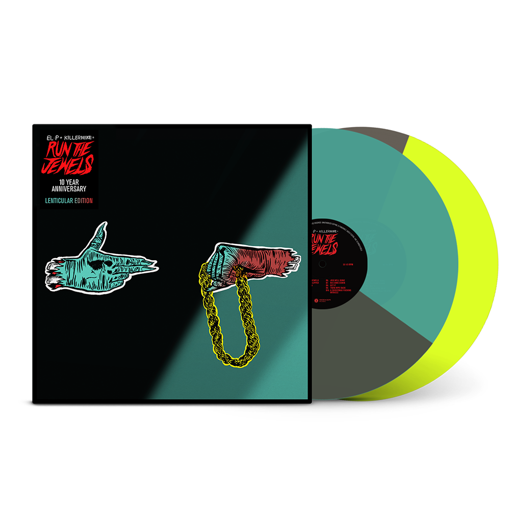 Run The Jewels - 10th Anniversary Deluxe Edition Split-Colored Vinyl 2XLP