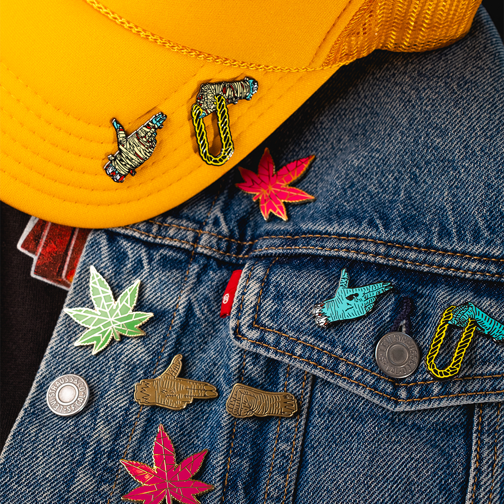 RTJ PINS (SET OF 4)