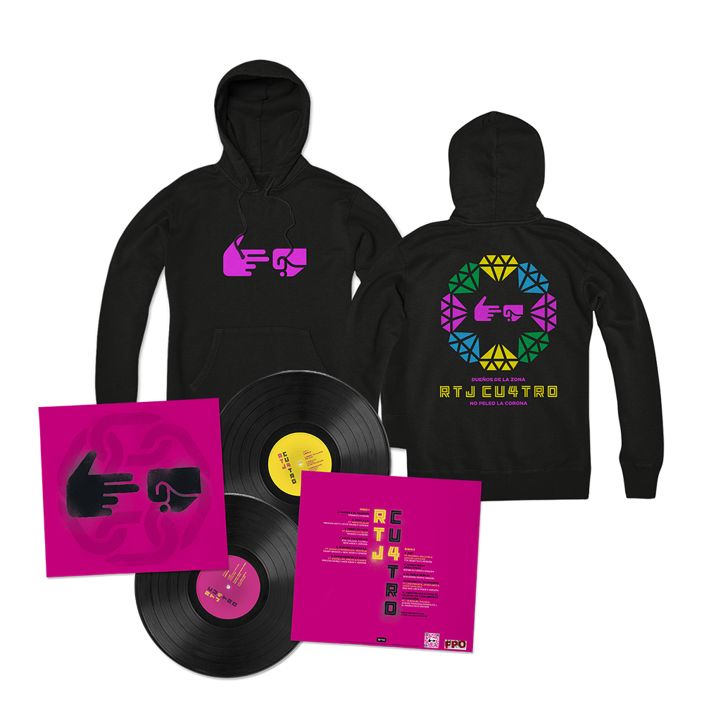 RTJ CU4TRO VINYL + HOODIE BUNDLE