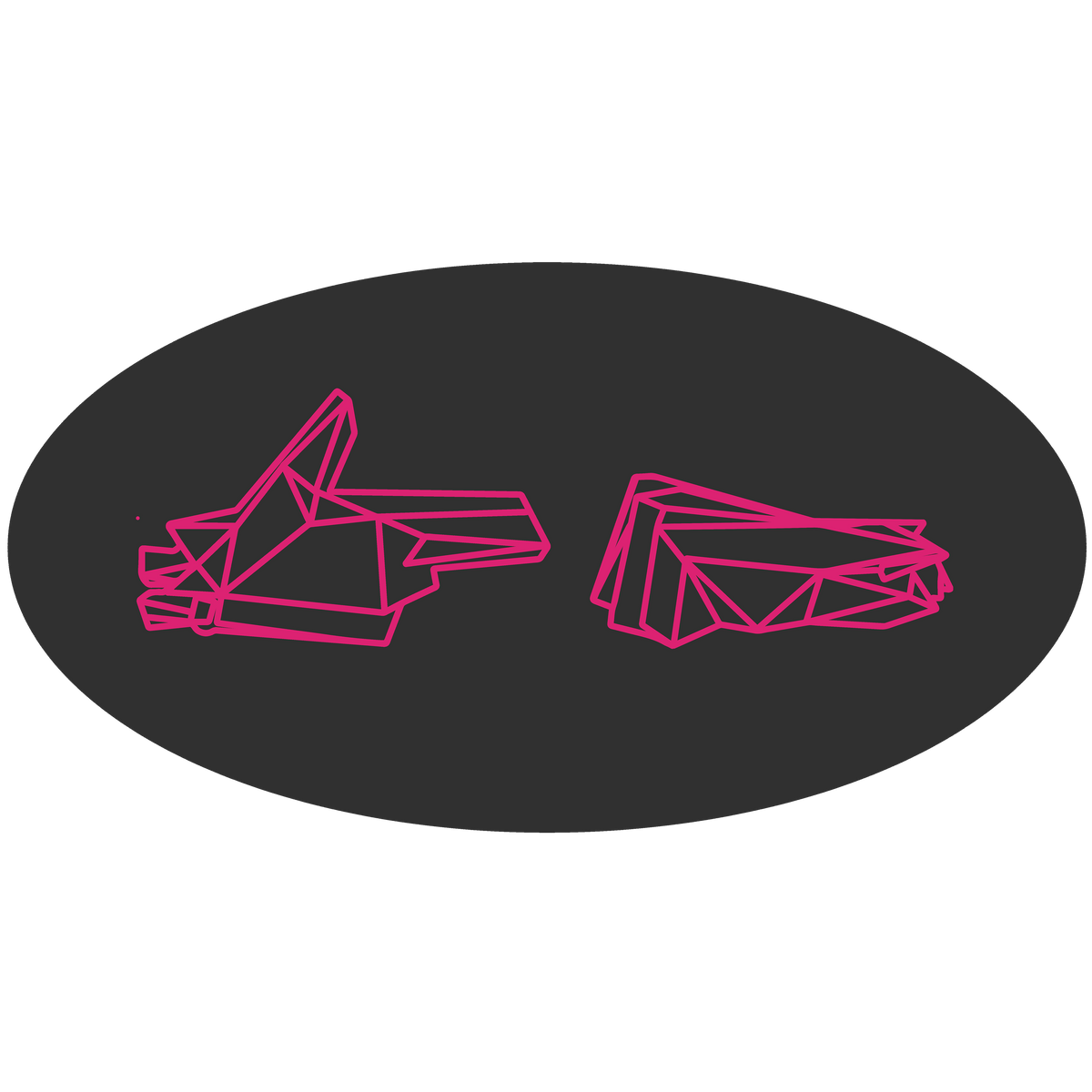 PISTOL FIST WINDOW DECAL