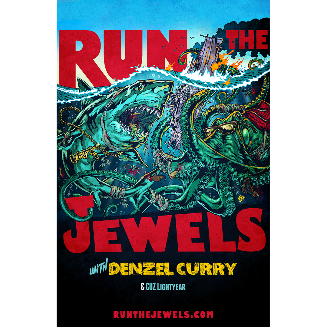 RTJ USA SUMMER &#39;17 POSTER