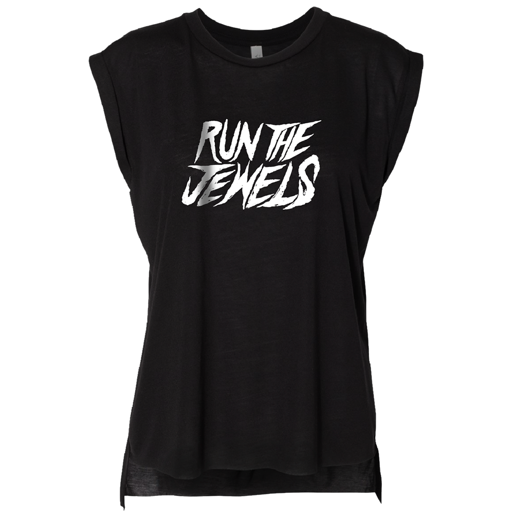 WOMEN&#39;S ROLL CUFF LOGO TEE